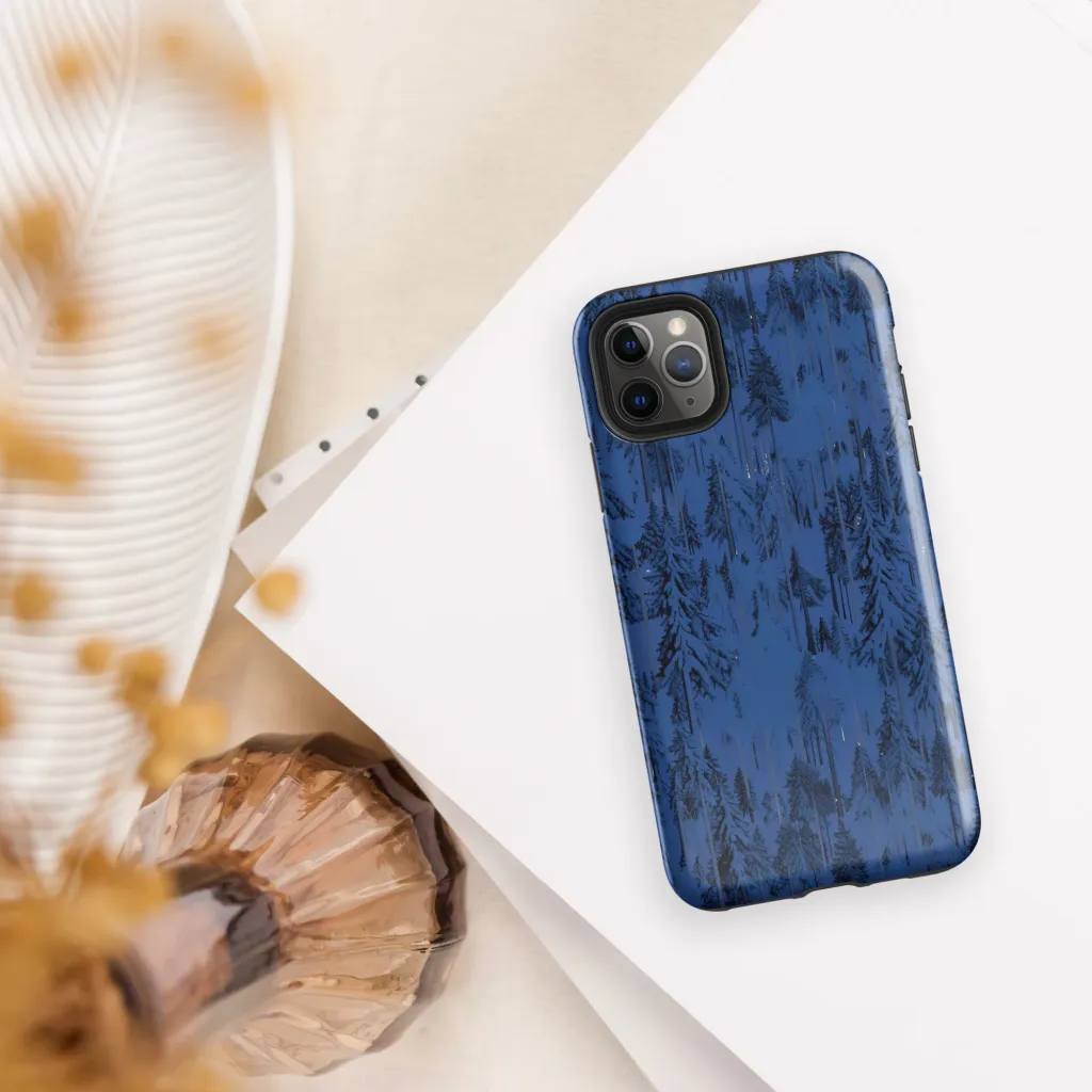 Bluewood Nocturne on Tough Case for iPhone® — Front