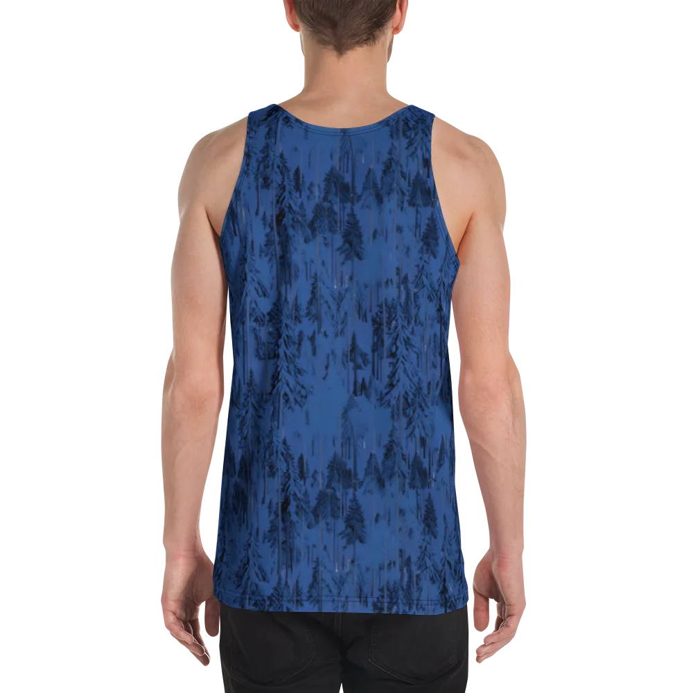 Bluewood Nocturne on Men's Tank Top — Back