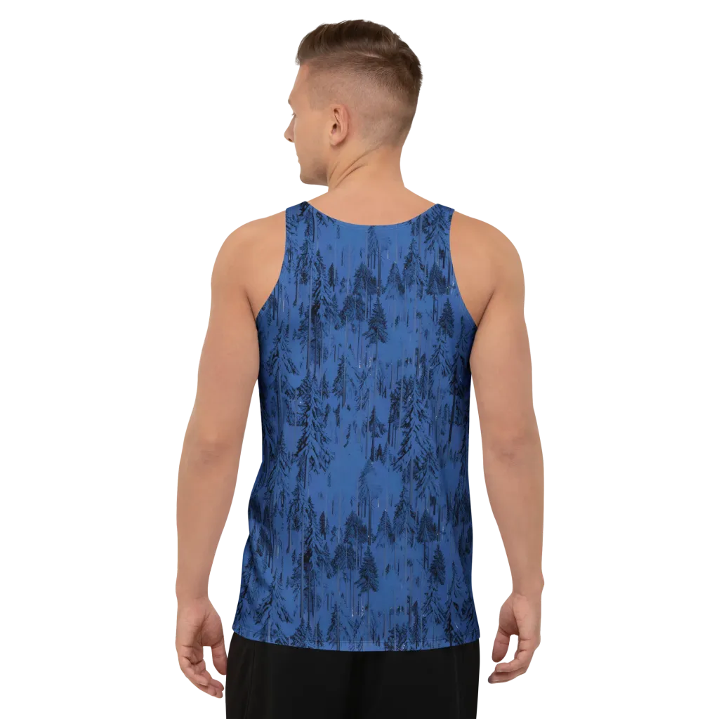 Bluewood Nocturne on Men's Tank Top — Back