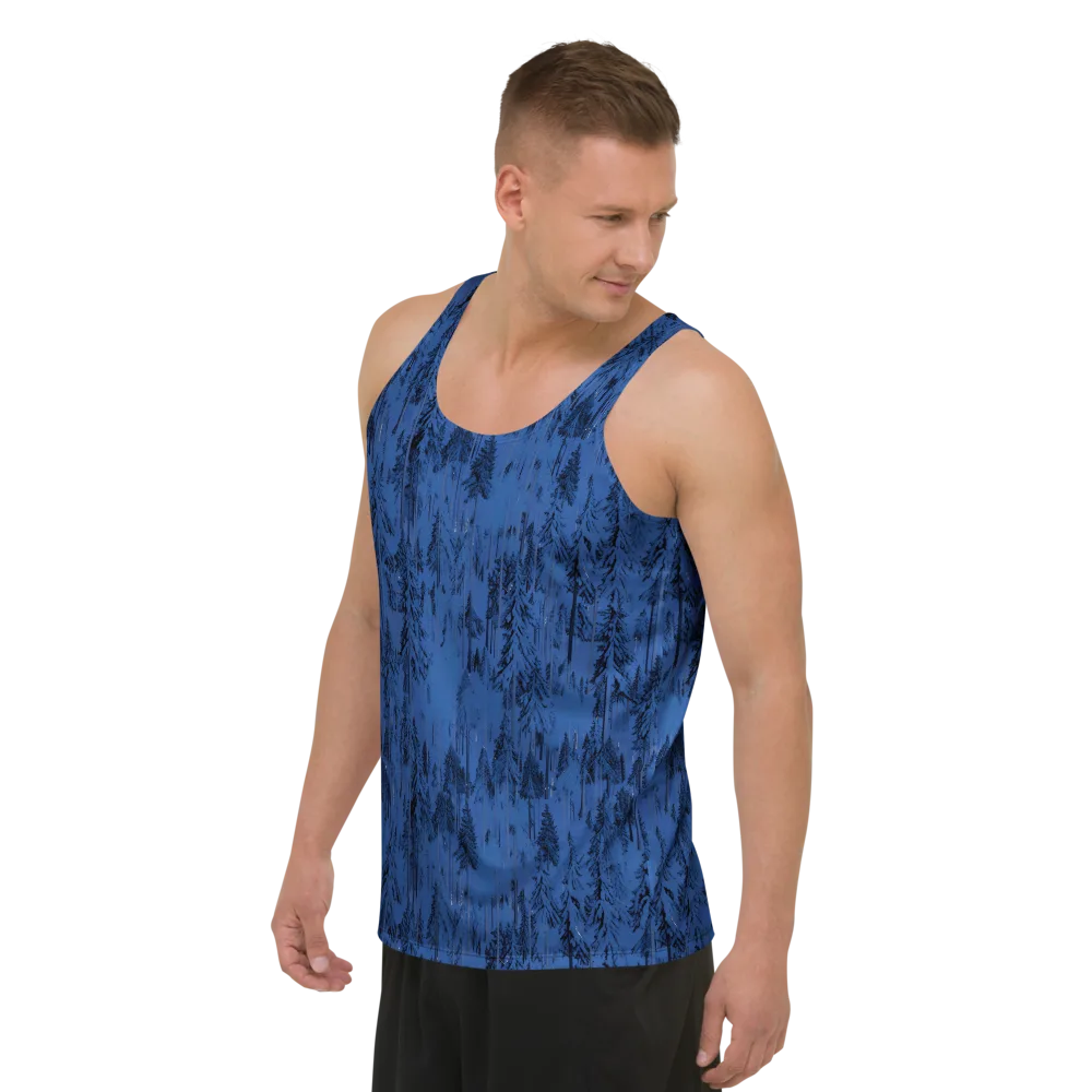 Bluewood Nocturne on Men's Tank Top — Left Front