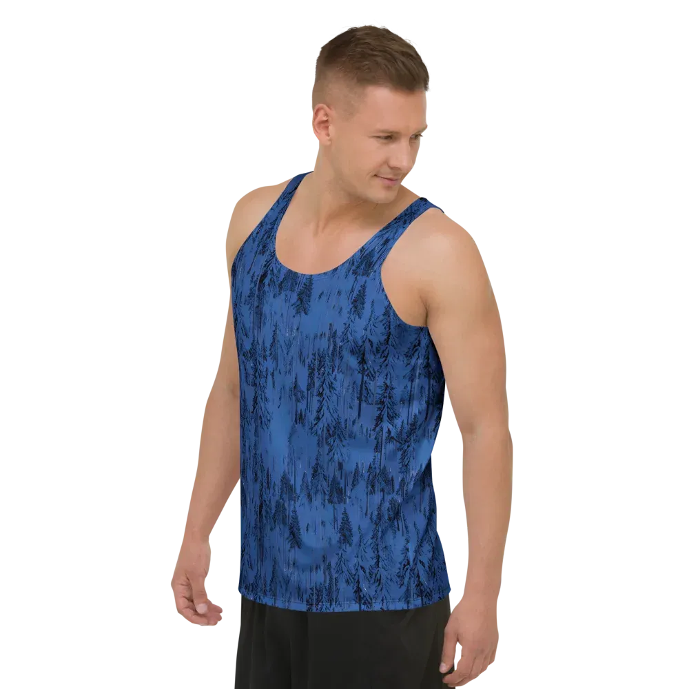 Bluewood Nocturne on Men's Tank Top — Left Front