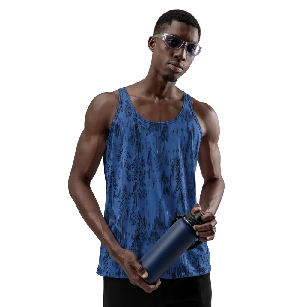 Bluewood Nocturne on Men's Tank Top — Front