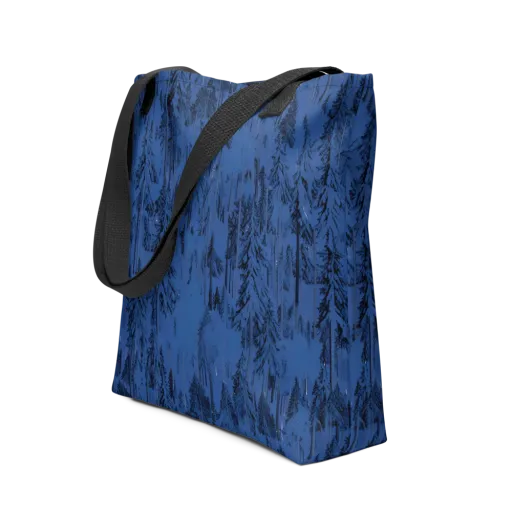 Bluewood Nocturne on a Tote Bag