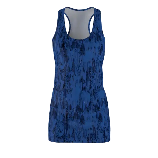 Bluewood Nocturne on a Racerback Dress