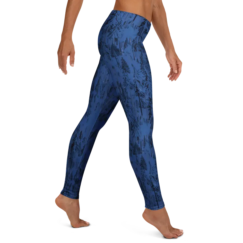 Bluewood Nocturne on Leggings — Right
