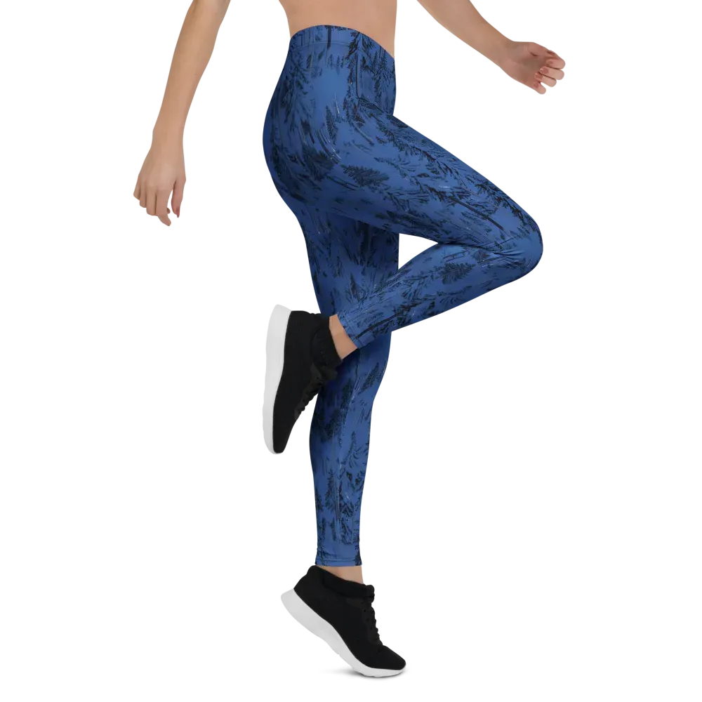 Bluewood Nocturne on Leggings — Right