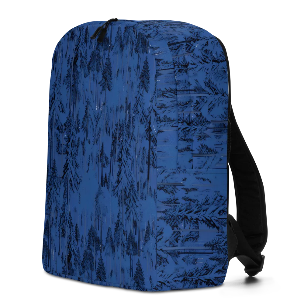Bluewood Nocturne on Minimalist Backpack — Left