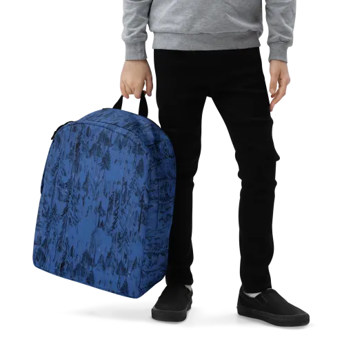 Bluewood Nocturne on a Minimalist Backpack