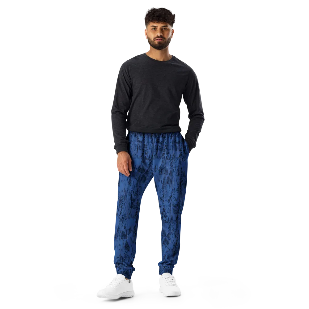 Bluewood Nocturne on Men's Joggers — Front