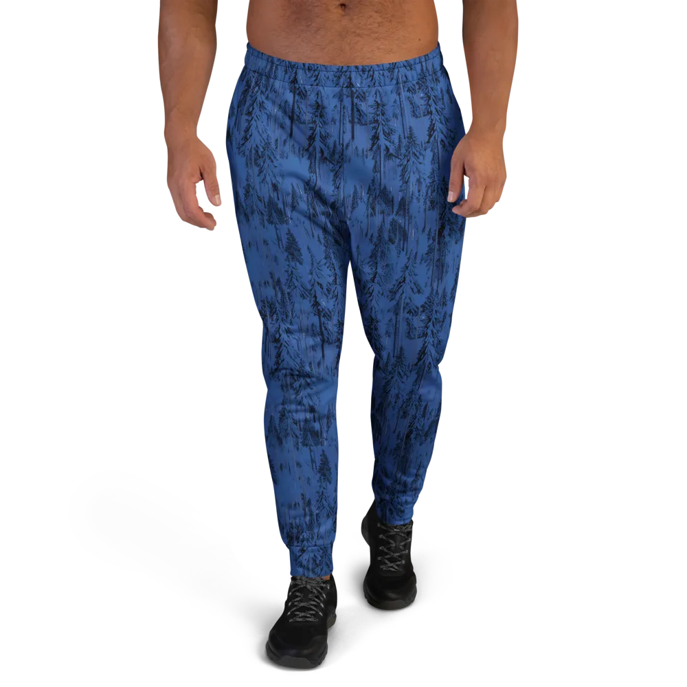 Bluewood Nocturne on Men's Joggers — Front