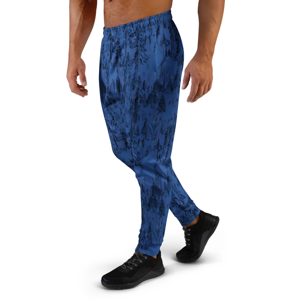 Bluewood Nocturne on Men's Joggers — Left