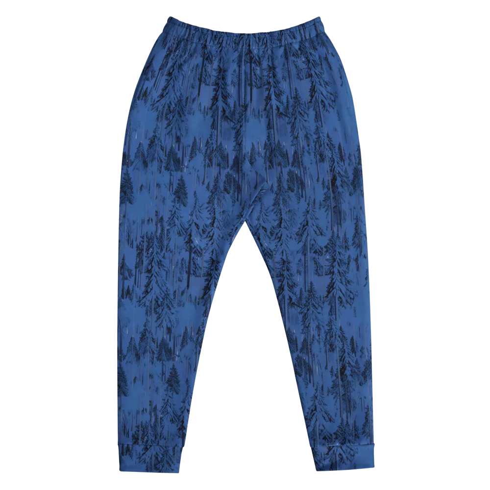 Bluewood Nocturne on Men's Joggers — Front