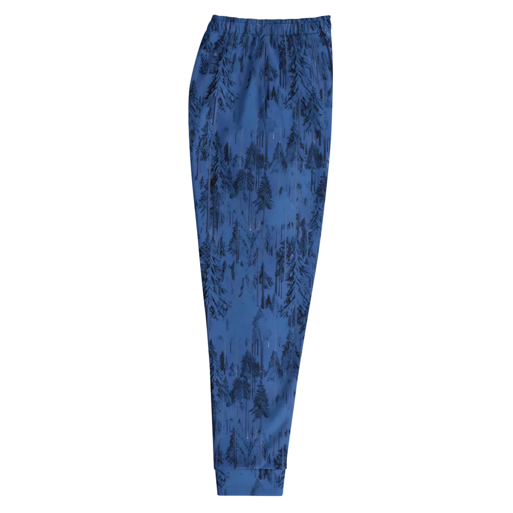 Bluewood Nocturne on Men's Joggers — Right