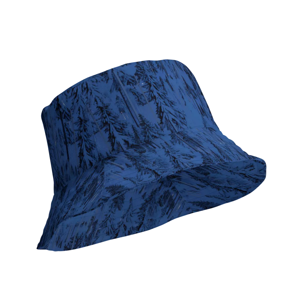 Bluewood Nocturne on Reversible Bucket Hat — Product details Outside