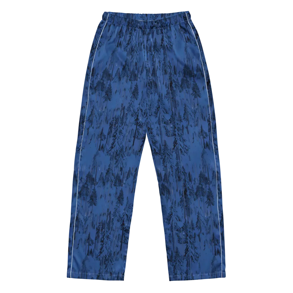 Bluewood Nocturne on Women's Pajama Pants — Front