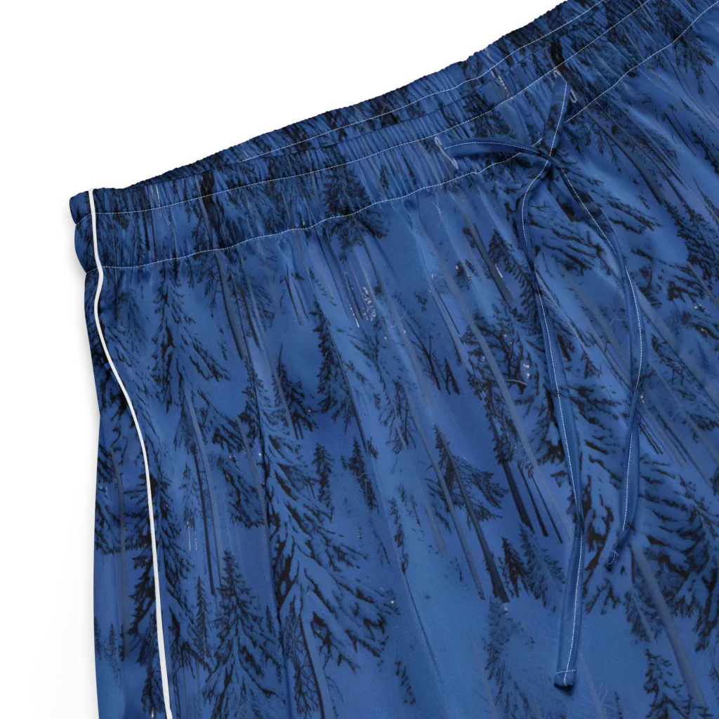 Bluewood Nocturne on Women's Pajama Shorts — Product details