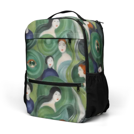 Emerald Reverie on a Utility Backpack