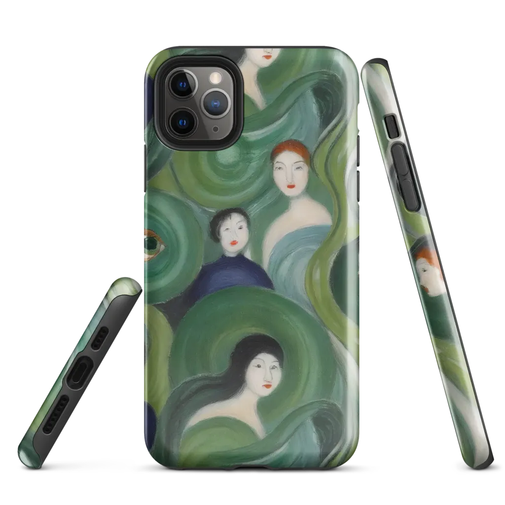 Emerald Reverie on Tough Case for iPhone® — Front