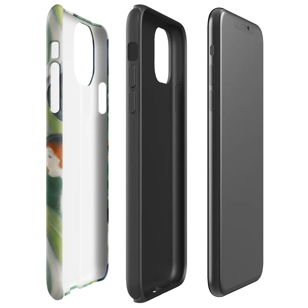 Emerald Reverie on Tough Case for iPhone® — Right