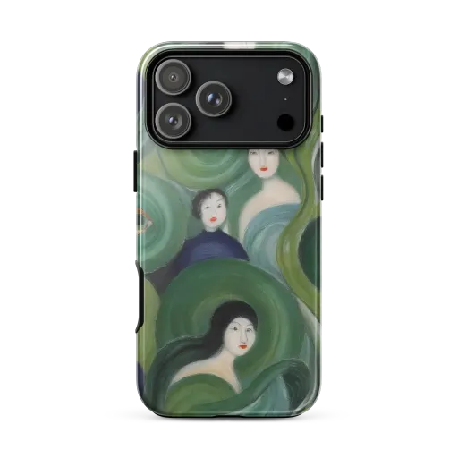 Emerald Reverie on a Tough Case for iPhone®
