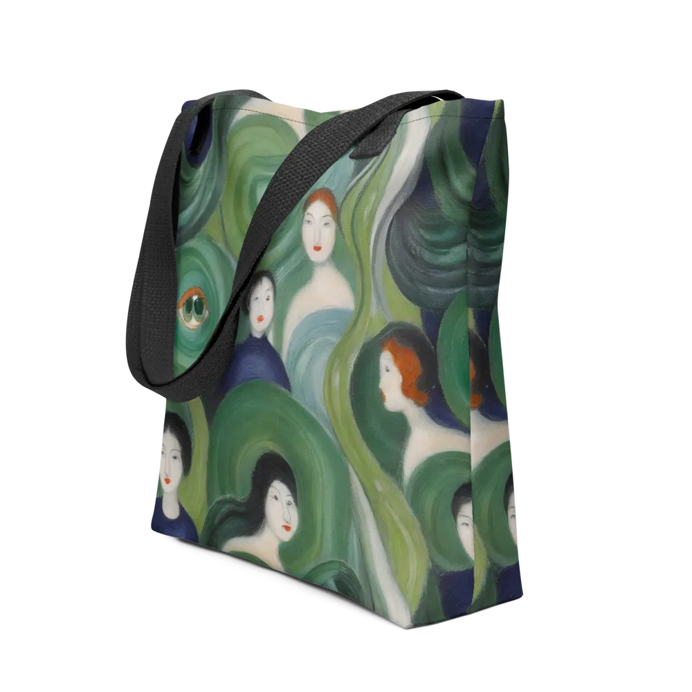Emerald Reverie on Tote Bag — Front