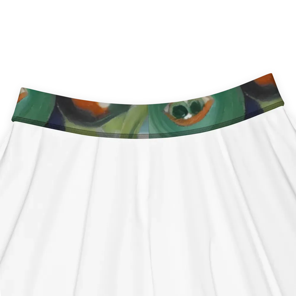 Emerald Reverie on Skater Skirt — Product details