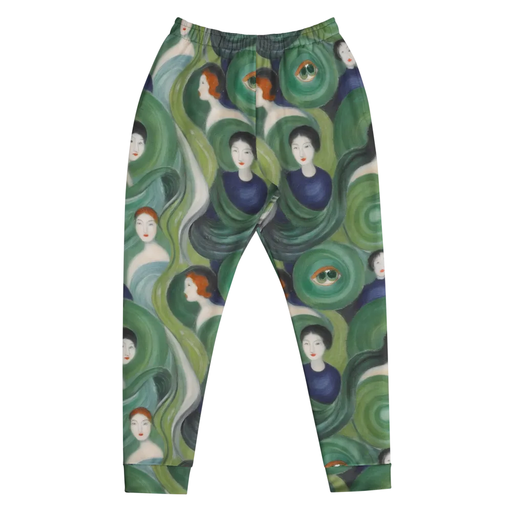 Emerald Reverie on Men's Joggers — Front