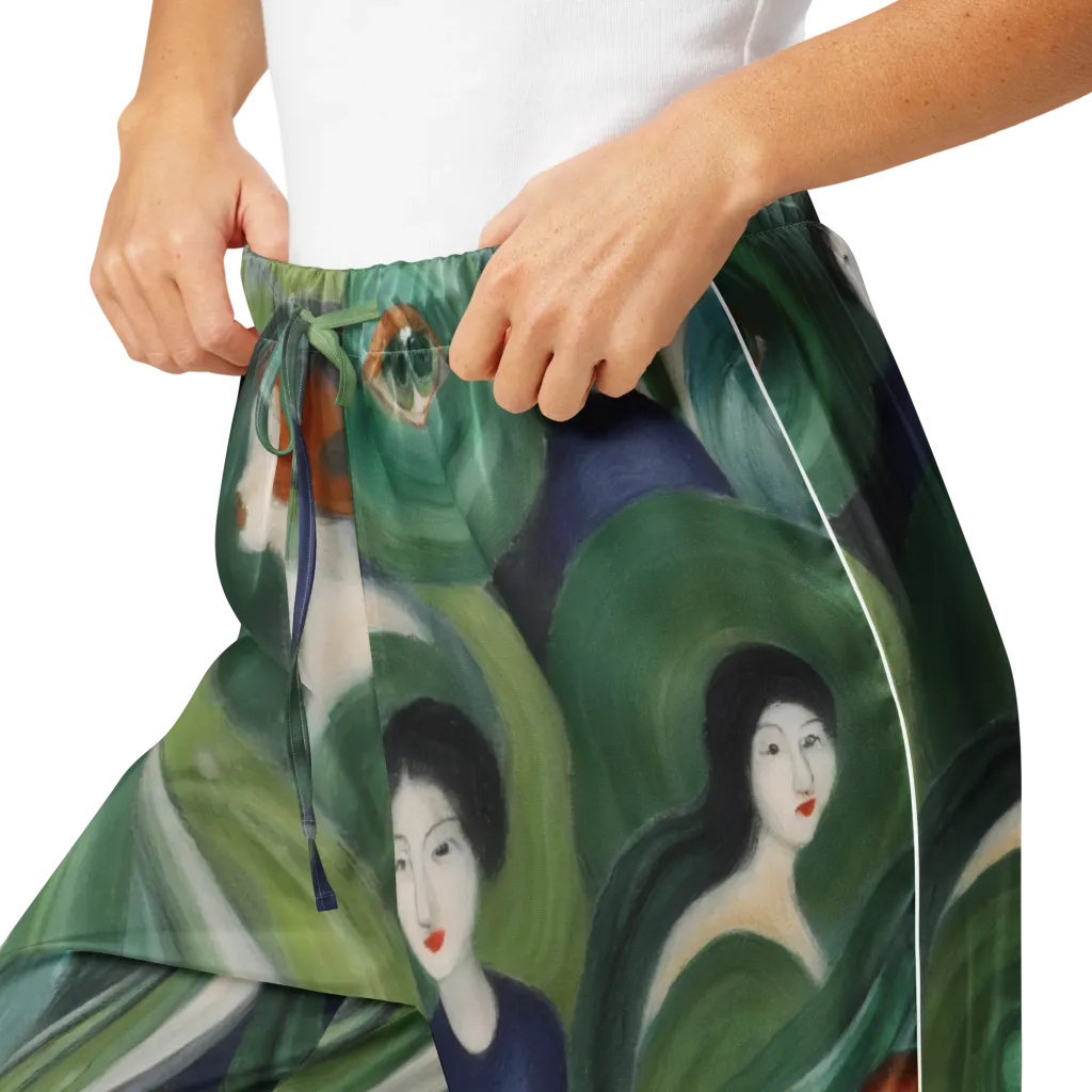 Emerald Reverie on Women's Pajama Pants — Product details