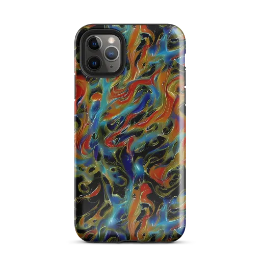 Molten Echoes on a Tough Case for iPhone®