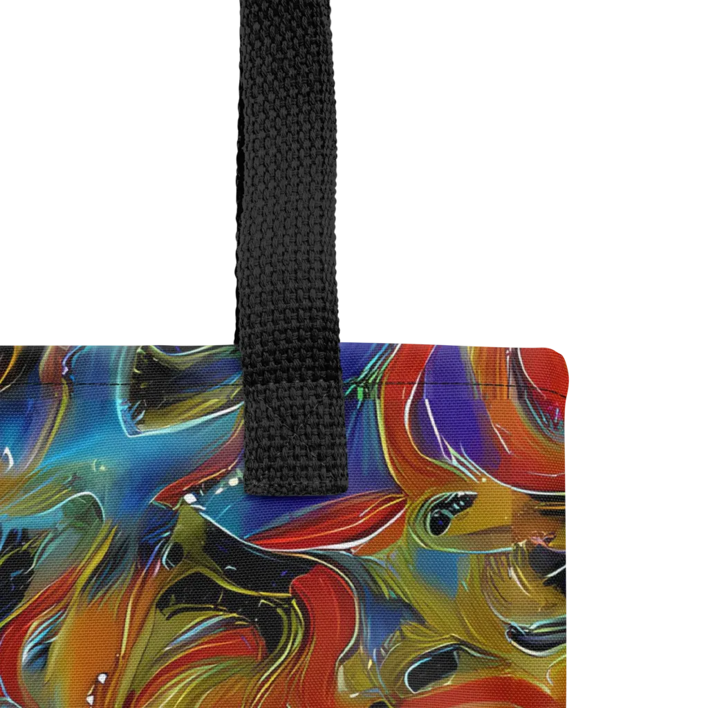 Molten Echoes on Tote Bag — Product details