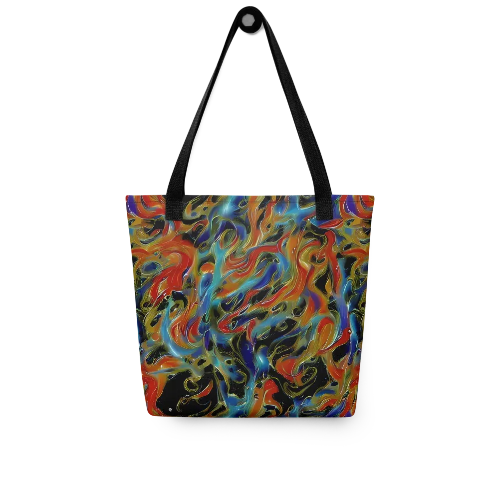 Molten Echoes on Tote Bag — Front