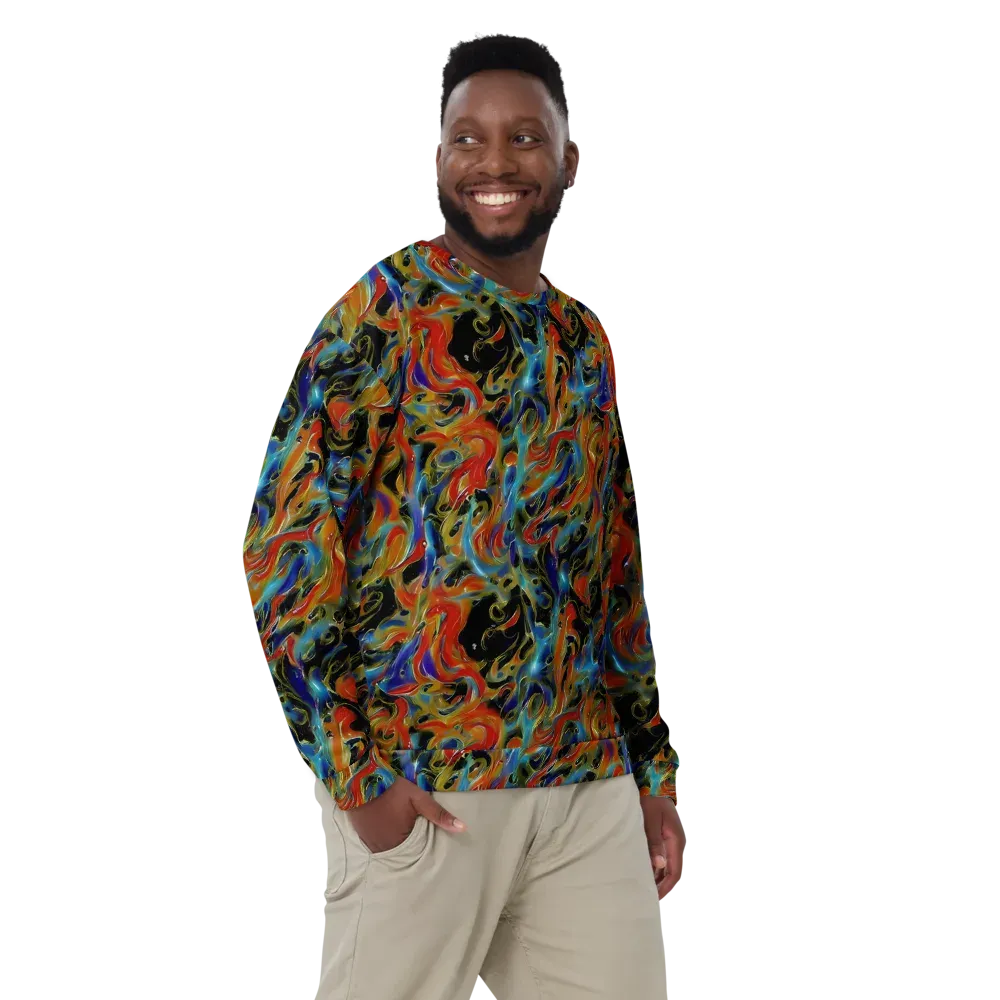 Molten Echoes on Sweatshirt — Front