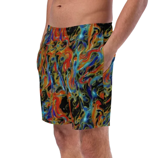 Molten Echoes on a Swim Trunks