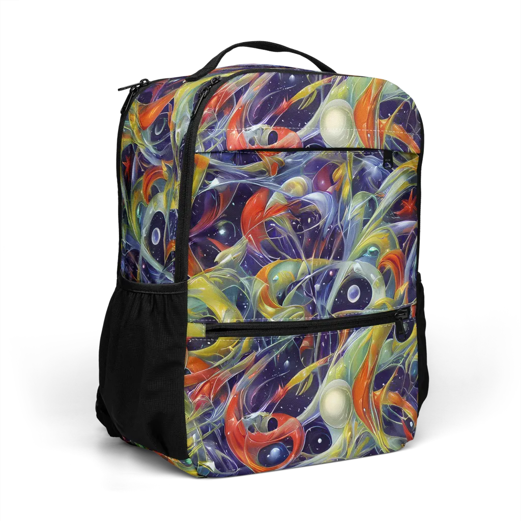 Cosmic Conservatory on Utility Backpack — Right Front
