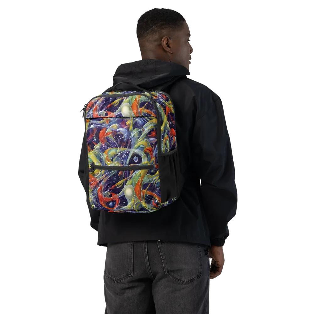 Cosmic Conservatory on Utility Backpack — Back