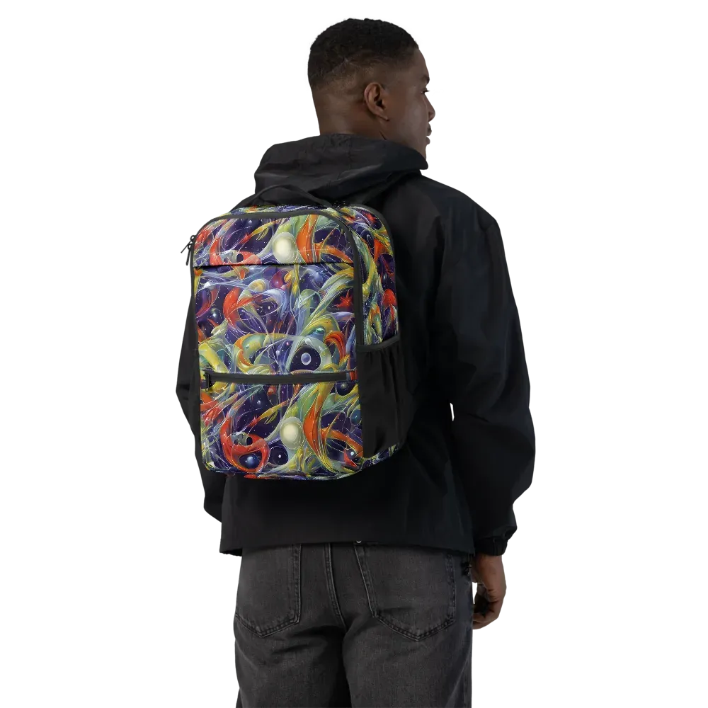 Cosmic Conservatory on Utility Backpack — Back