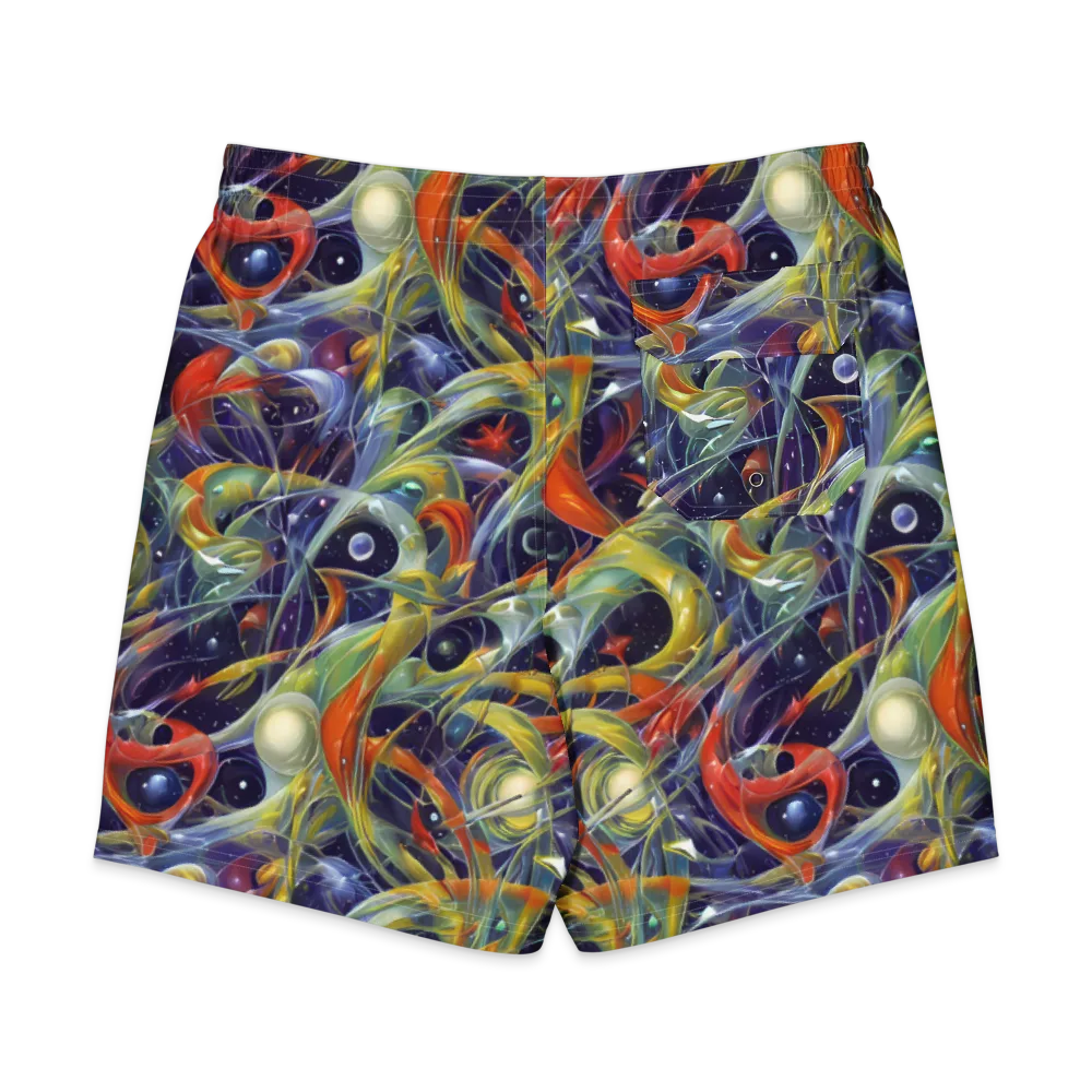 Cosmic Conservatory on Men's Board Shorts — Back