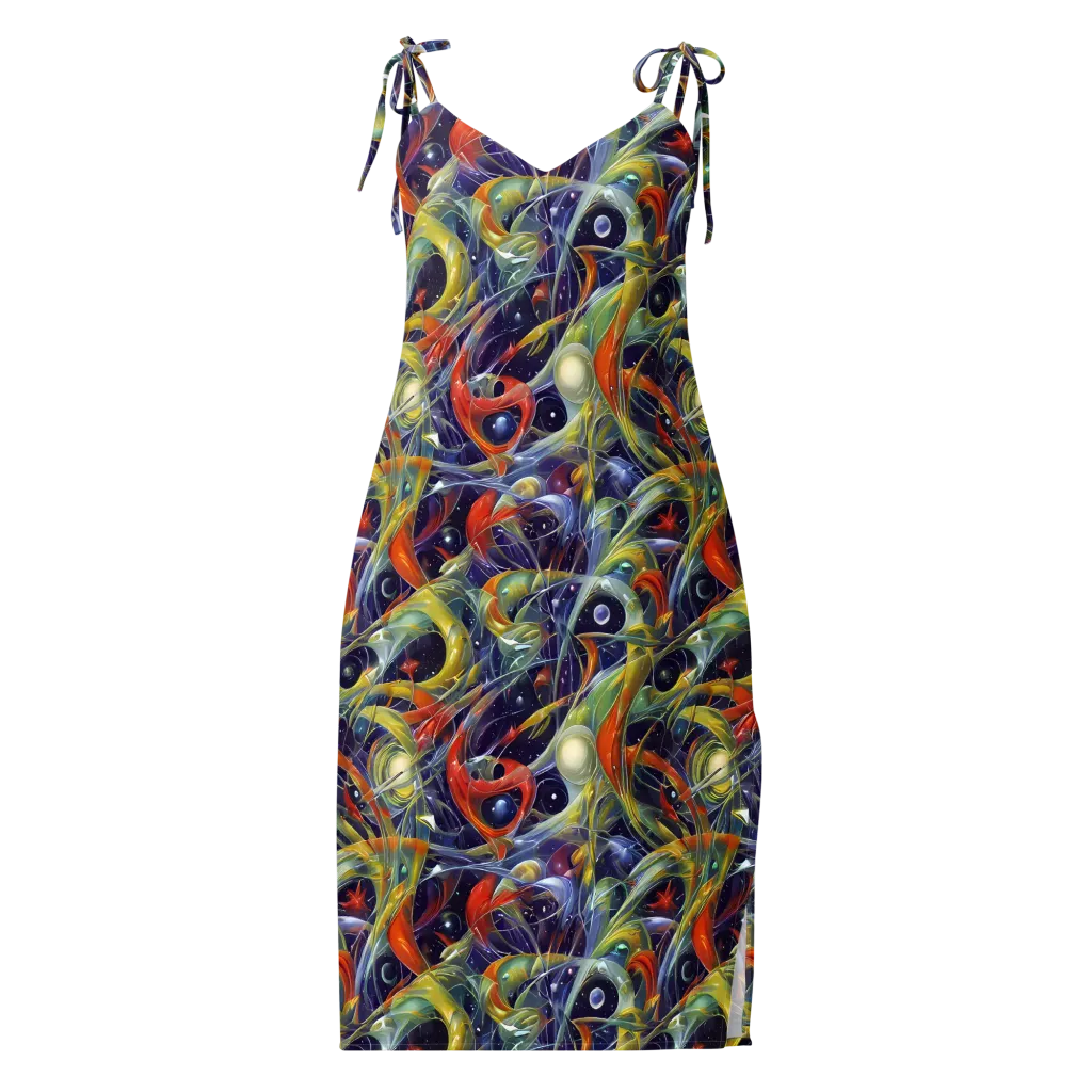 Cosmic Conservatory on Slip Dress — Front