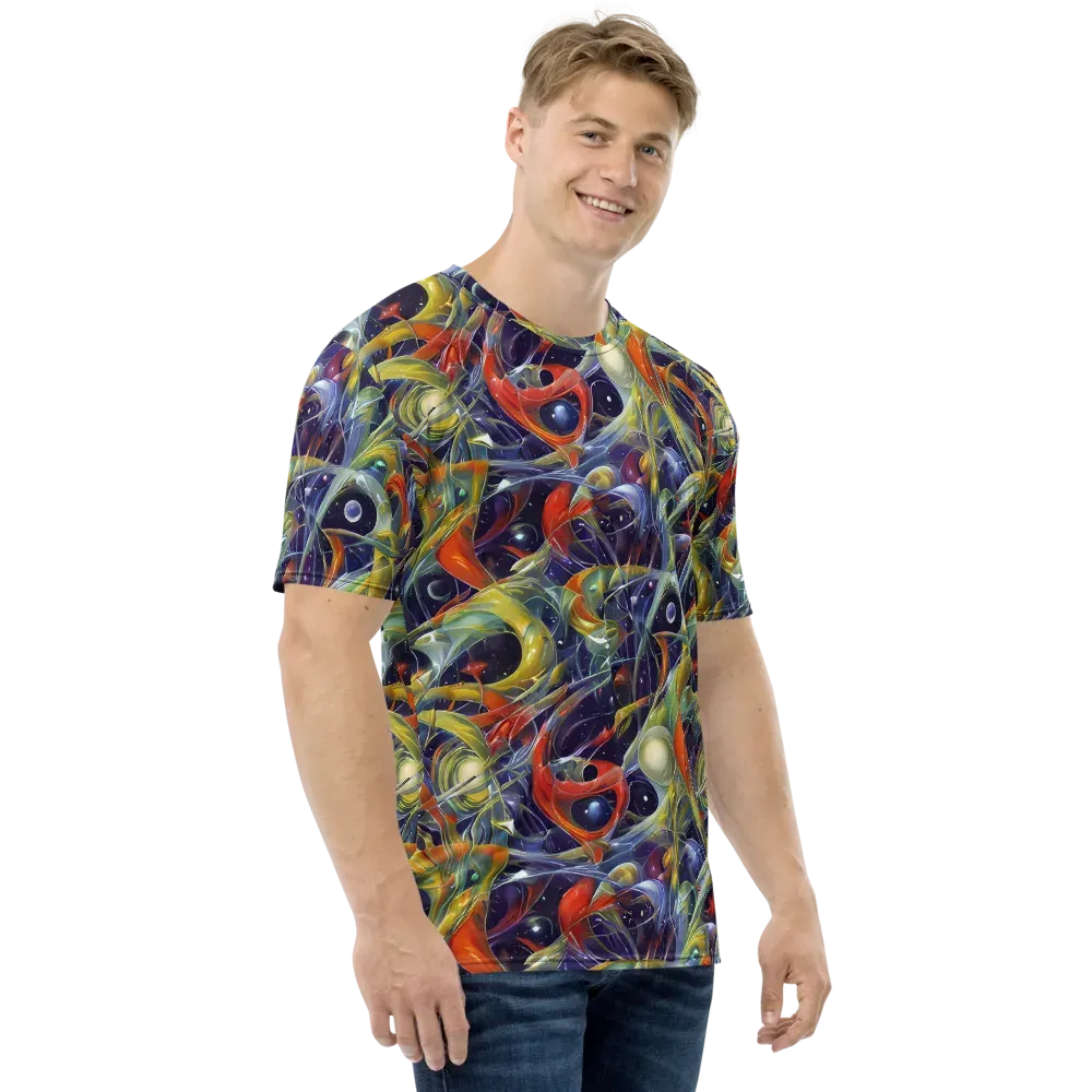 Cosmic Conservatory on Men's Crew Neck T-Shirt — Right