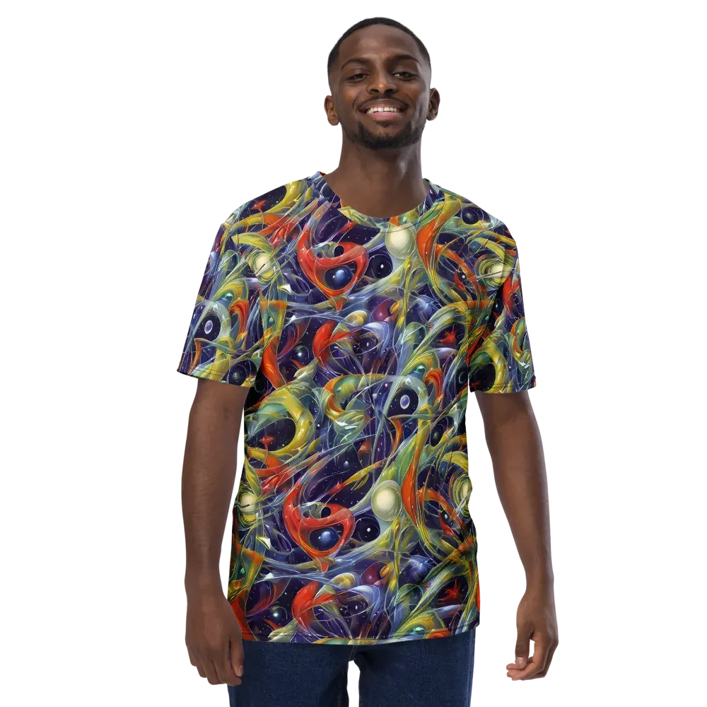 Cosmic Conservatory on Men's Crew Neck T-Shirt — Front