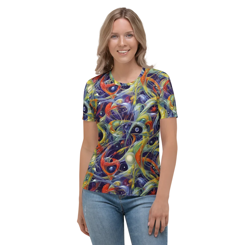 Cosmic Conservatory on Women's Crew Neck T-Shirt — Front