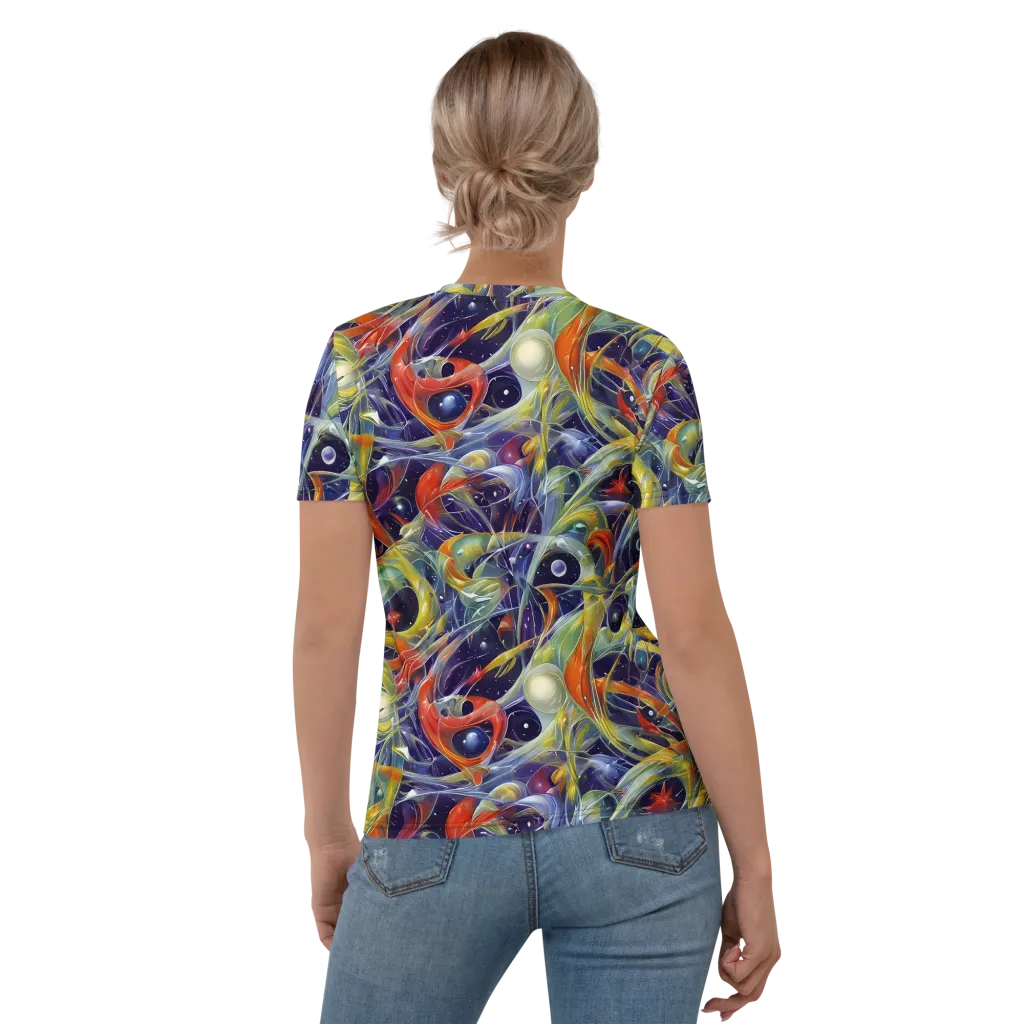 Cosmic Conservatory on Women's Crew Neck T-Shirt — Back