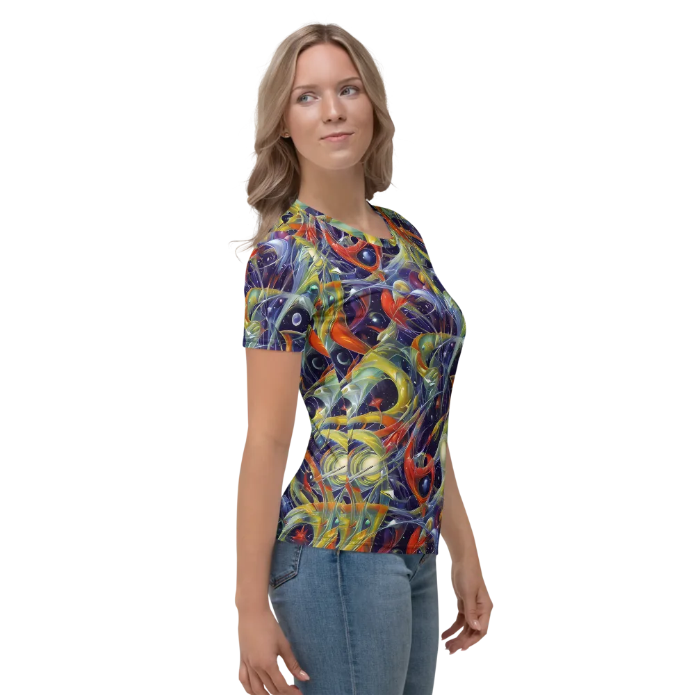 Cosmic Conservatory on Women's Crew Neck T-Shirt — Right