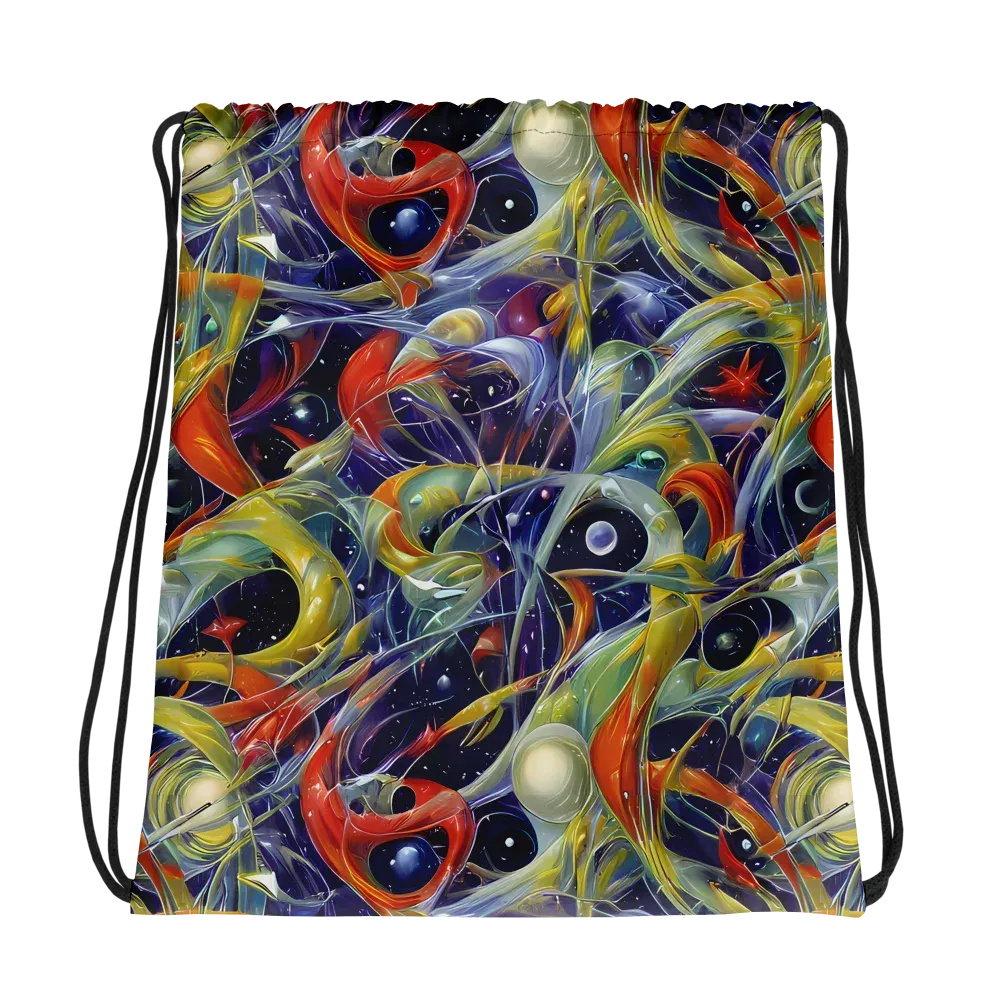 Cosmic Conservatory on Drawstring Bag — Photo