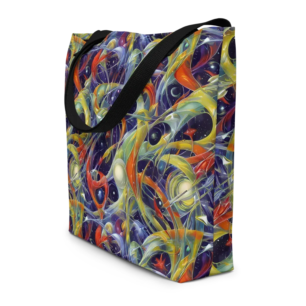 Cosmic Conservatory on Large Tote Bag W/ Pocket — Front
