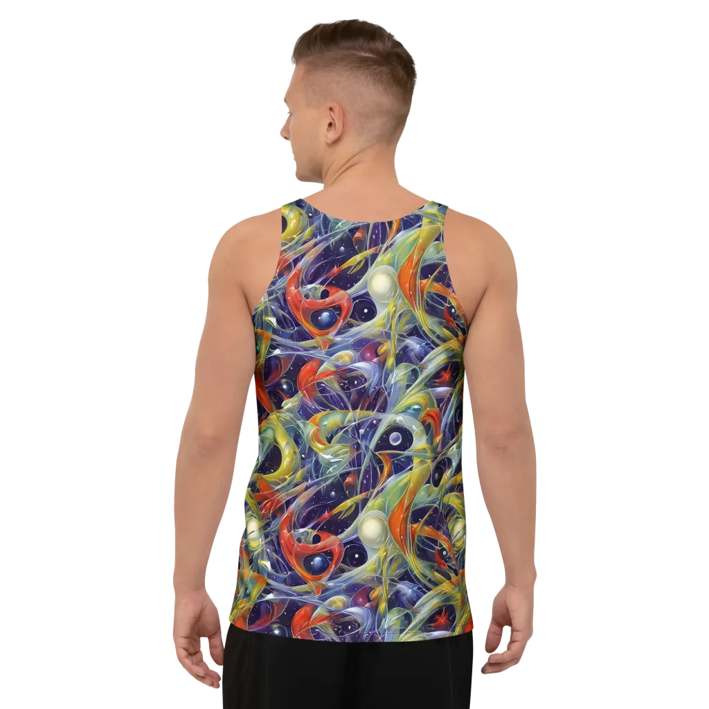 Cosmic Conservatory on Men's Tank Top — Back