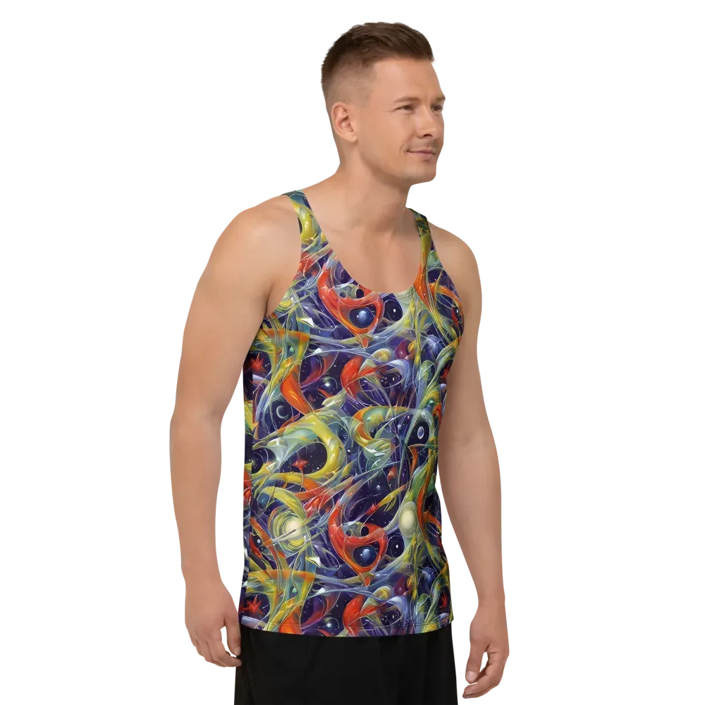 Cosmic Conservatory on Men's Tank Top — Right Front