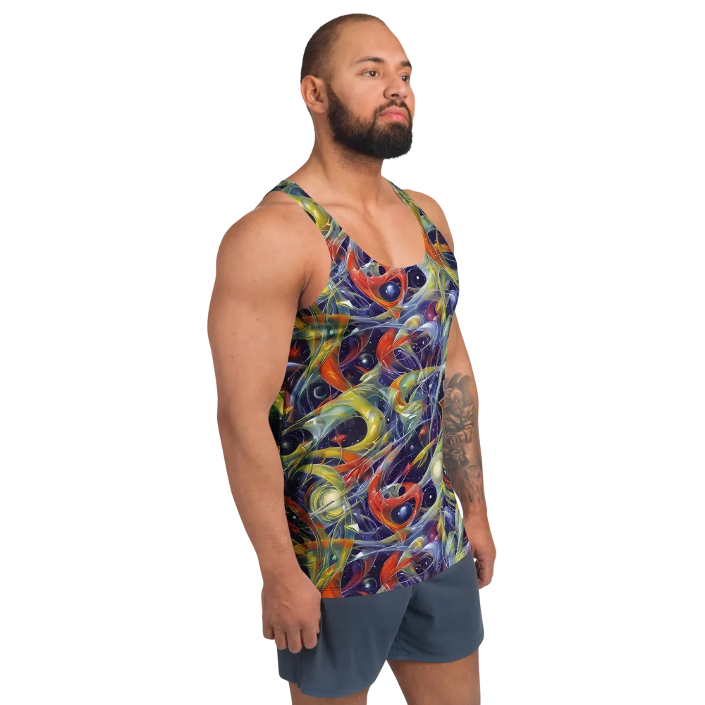 Cosmic Conservatory on Men's Tank Top — Right Front