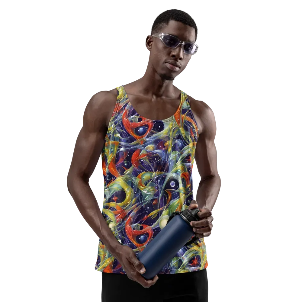 Cosmic Conservatory on Men's Tank Top — Front