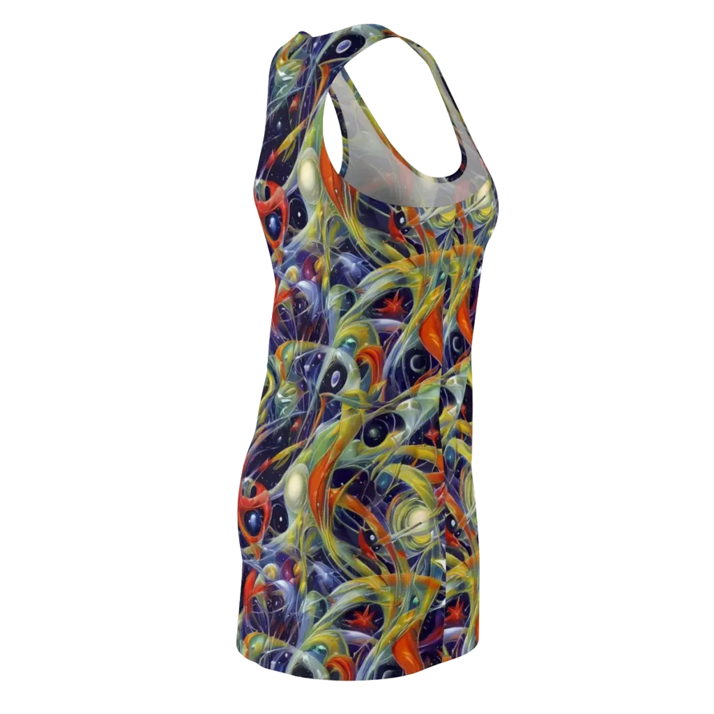 Cosmic Conservatory on Racerback Dress — Back Side